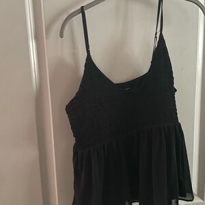 Elegant Black Women's Top